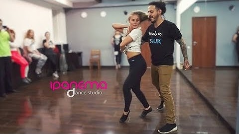 Carlos and Anastasia Oliveira. #Zouk demo. #BemBom