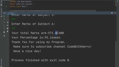 I made a CBSE Board Percentage Calculator using Java.