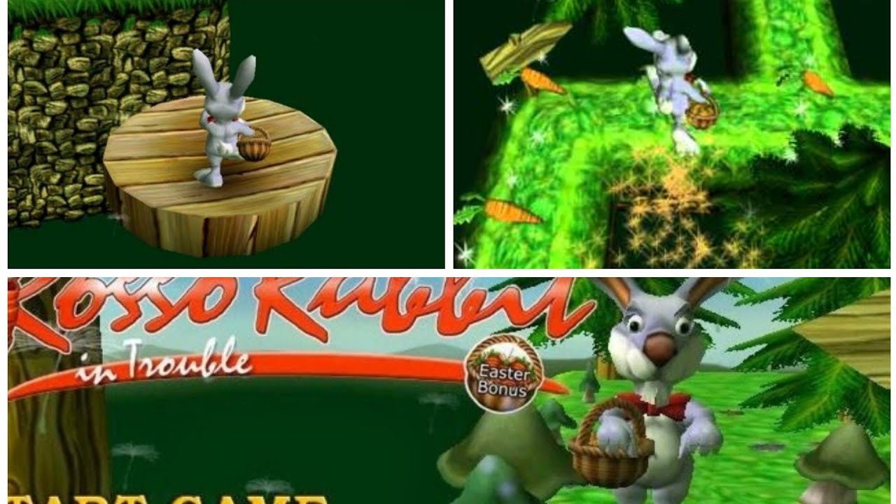 لعبة حماسية😍 Rosso Rabbit in trouble - YouTube