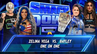 SmackDown Bayley X Zelina Vega Rivalry Match #universemode