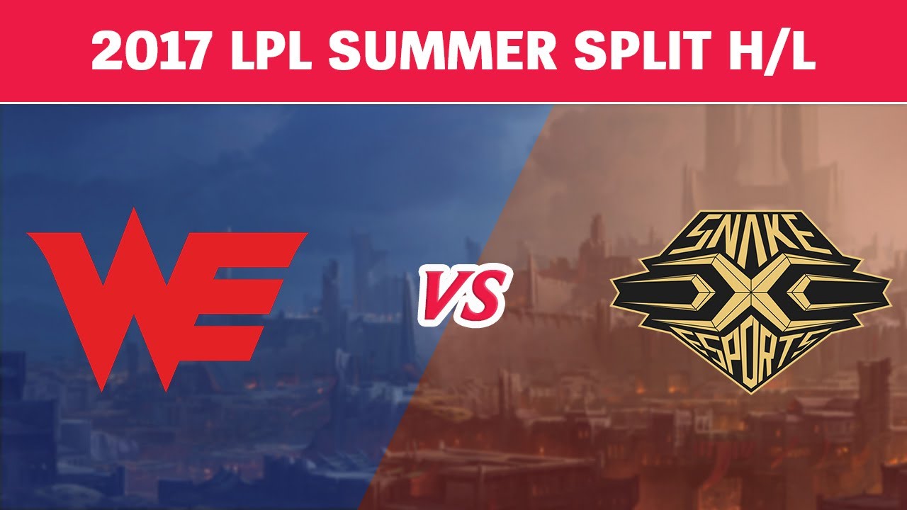 Highlights: Team WE vs Snake Esports - LPL Mùa Hè 2017