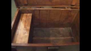 Antique Goanese trunk at Hingstons of Wilton antiques http://www.hingstons-antiques.co.uk.