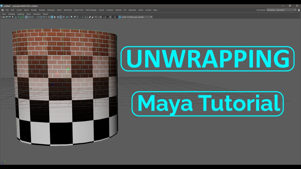 Unwrapping in Maya | Maya Hindi Tutorial | Chidiya Studio - YouTube
