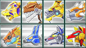 Toy Robot War Gameplay #10: Smilodon, Terminator T-Rex & Creatures | Eftsei Gaming