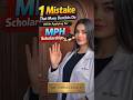 Dentists, Beware of This 1 Mistake While Applying For MPH Scholarships #dentiststudent