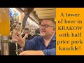 Great KRAKOW BARS | C.K.Browar | Mini brewery and restaurant | Craft beer in glass towers | Offers!