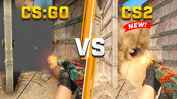 CSGO vs CS2 (Cinematic comparison)