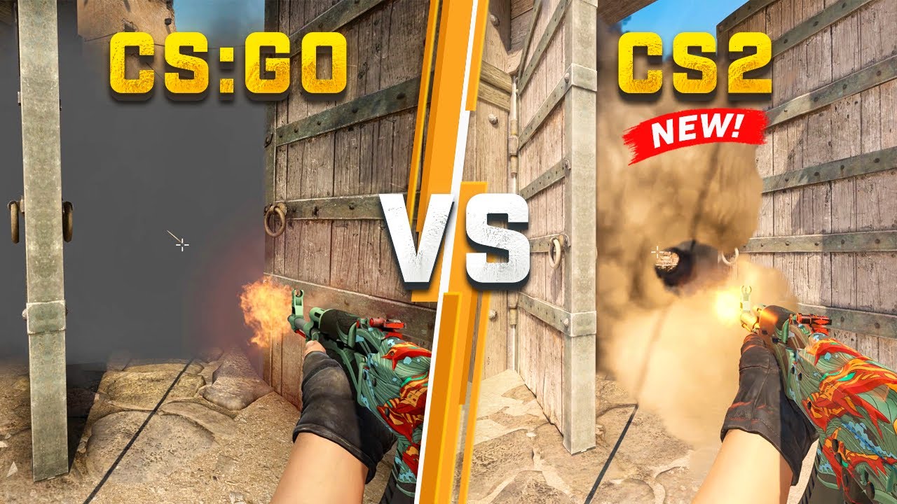 CSGO vs CS2 (Cinematic comparison) 