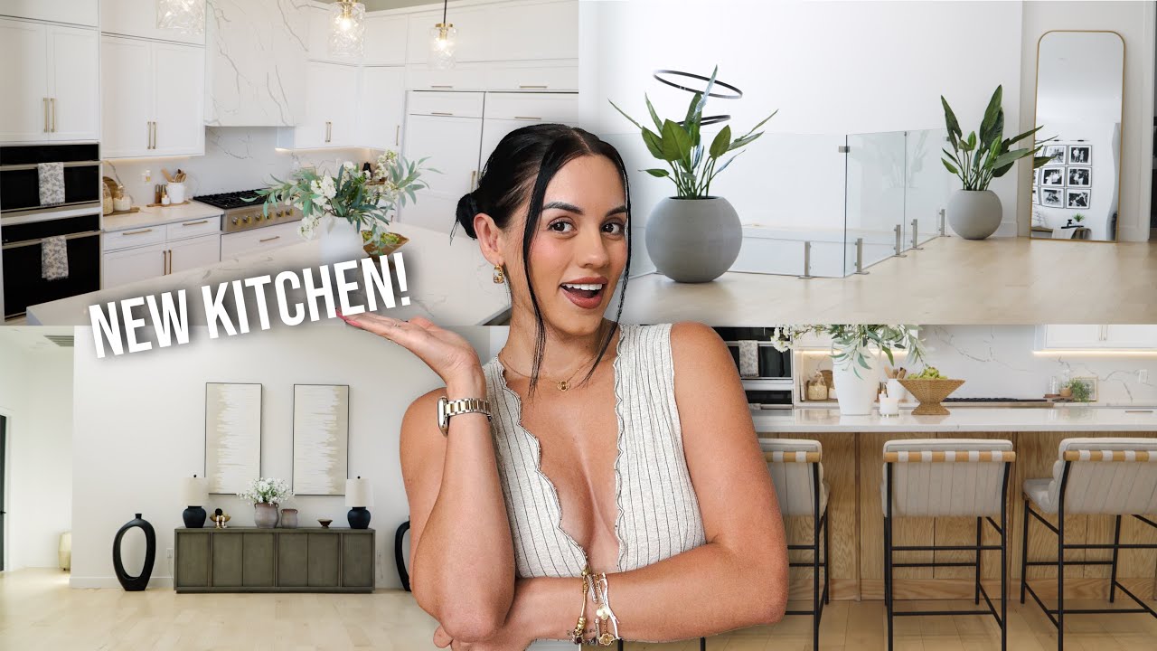 OFFICIAL FURNISHED HOME TOUR! + New Kitchen reveal! 
