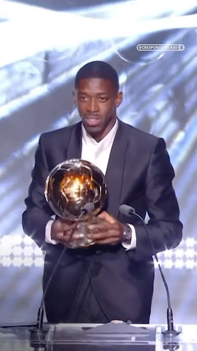 Ousmane Dembélé is your 2025 Men’s Ballon d’Or winner 🇫🇷🏆