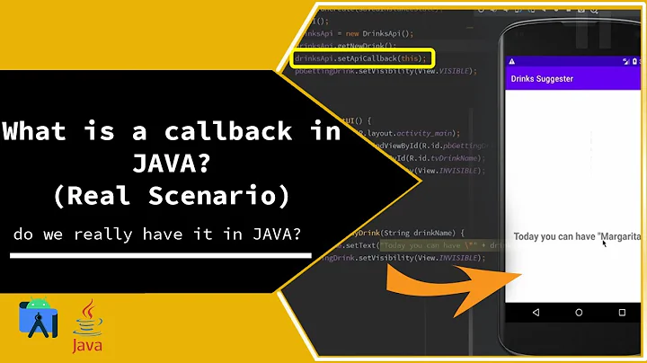 How To Create a JAVA Callback In Android Studio (Explained Step by Step)