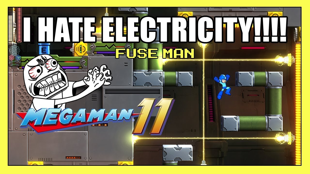 Fuse Man RAGE | Mega Man 11 PC Gameplay [60fps] - YouTube