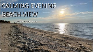 Calming Evening Beach View - Wasaga Beach