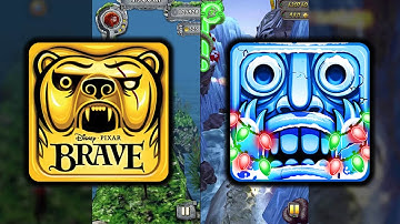 Temple Run Brave Vs Temple Run 2 Frozen Shadows - Endless Run Game Play Android