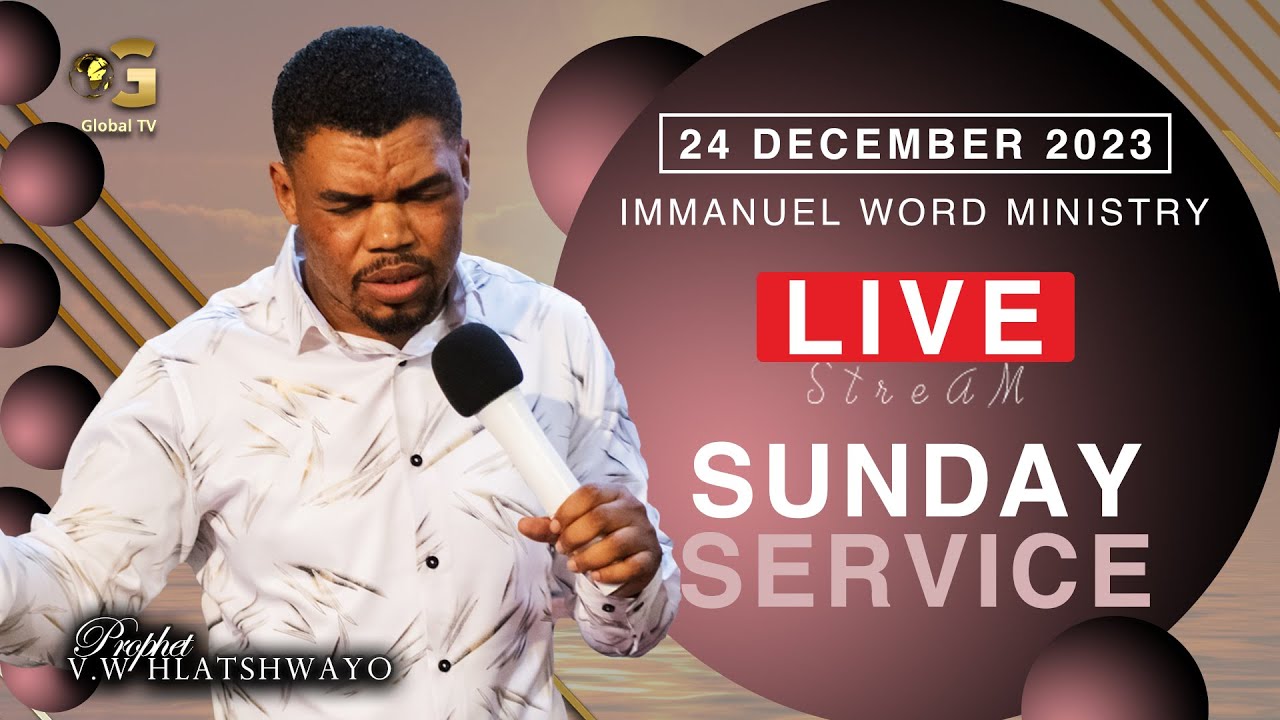 Immanuel Word Ministry Live Sunday Service_ 24/12/23