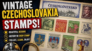 Exploring Vintage Czechoslovakia Stamps! | PHILATELY |