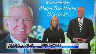 Mayor Tom Henry's funeral procession