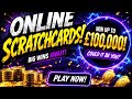 🎉Online Scratchcards From The National Lottery! £10 in play!🎉