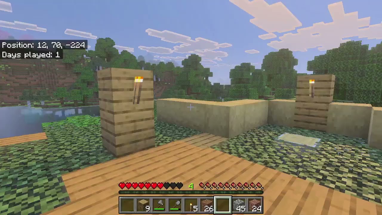 Playing Minecraft until Ryan Trahan comments; Day 2: IRON!!!!