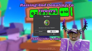 🔴LIVE🔴 Donating Robux In Roblox PLS DONATE!