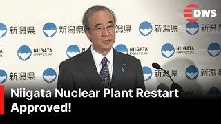 FULL REMARKS: Japan's Niigata Governor Approves Restart of World's Largest Nuclear Power Plant |AC1Z