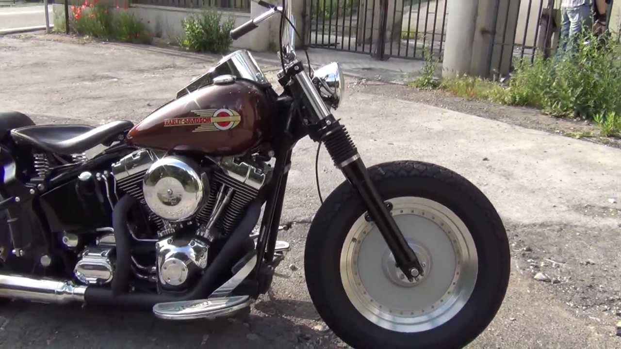  Harley  Davidson  Fat Boy  2004 bobber YouTube