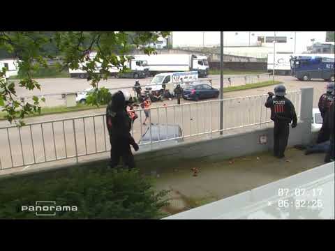 Polizeivideo von G20 Einsatz am Rondenbarg