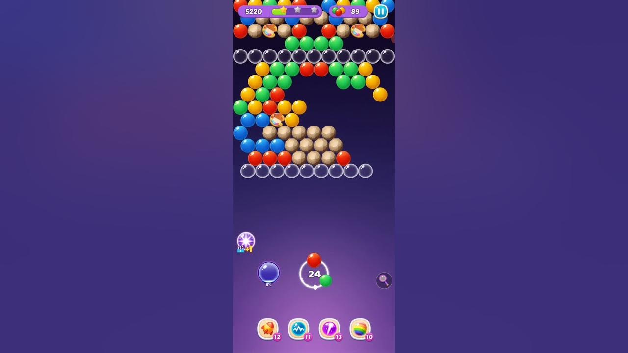 Bubble Shooter Rainbow Level 101 - 111 🌈 ( Shoot & Pop Puzzle