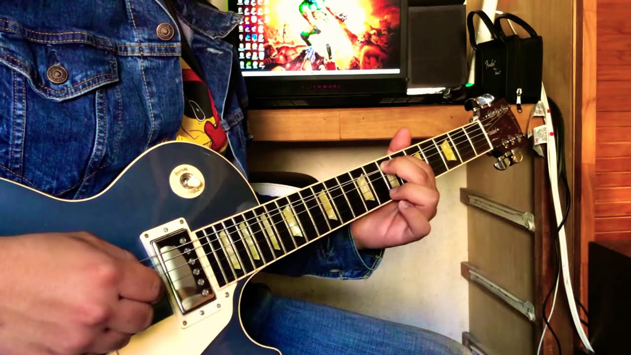 Kickstart My Heart Guitar Cover YouTube
