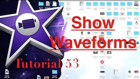 Showing Waveforms in iMovie 10.0.5 | Tutorial 53