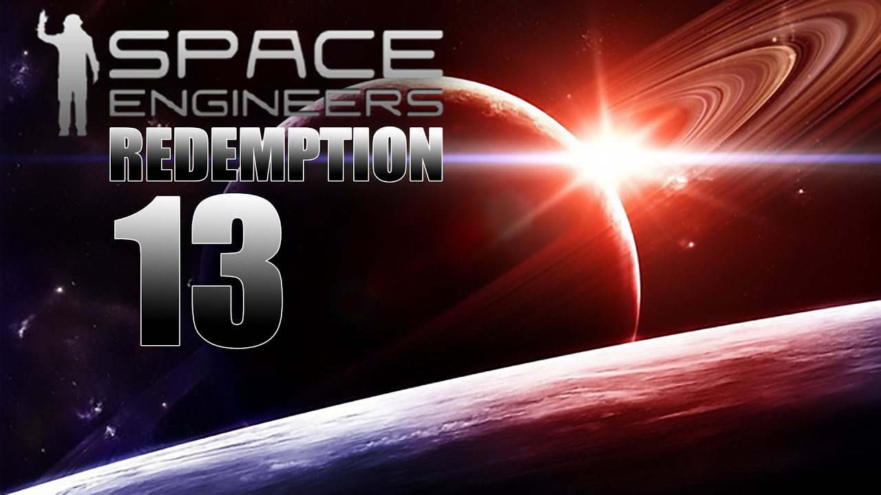 SPACE ENGINEERS REDEMPTION - Ep13 - Je commence le gros vaisseau - YouTube