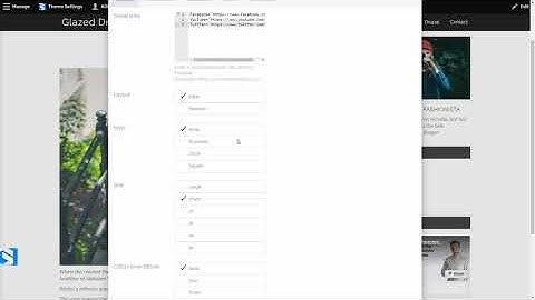 Social Element Glazed Builder Drupal Tutorial