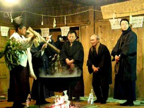 ２０１０年1月５日に大河内池大神社祭礼に行った時の動画２３