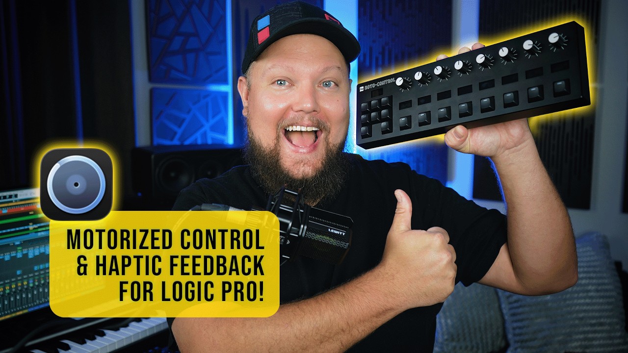 ROTO-CONTROL // Motorized Control & Haptic Feedback for Logic Pro! (Deep Dive & Review)