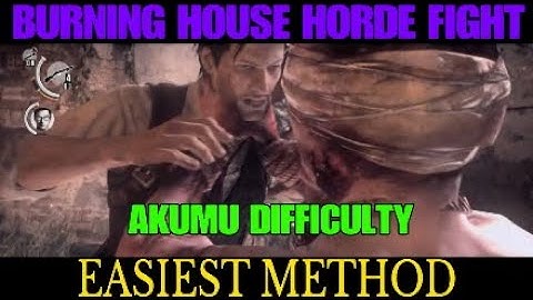 The Evil Within - Ch. 6 AKUMU -BURNING HOUSE EASIEST METHOD
