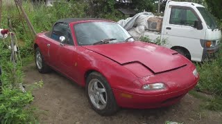 NA8Cロードスター　取り出し完了　MAZDA MX-5　rescue completed