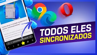 🔵 Samsung Internet sincronizado no PC com Google Chrome, Microsoft Edge e Opera image