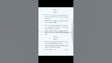 Knowledge and curriculum || B.Ed 2nd year || MDU 2024 || Naveen Dahiya