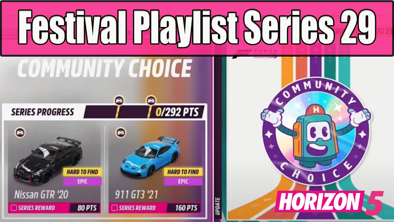 Forza Horizon 5 Community Choice Reward Cars Revealed