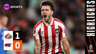Le Fée Seals Historic Win! 👏 | Sunderland 1-0 Alkmaar | UEFA Europa League Highlights