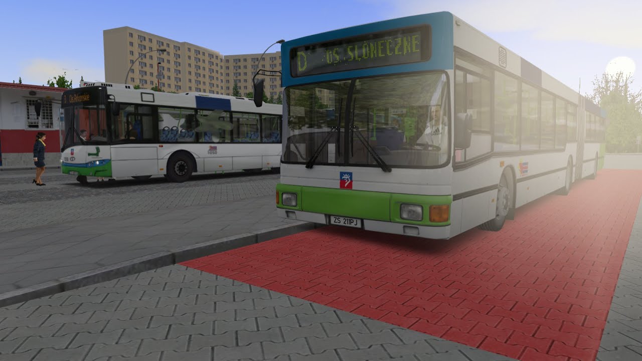 OMSI 2 | Szczecin Linia D Os.Słoneczne - Plac Rodła (pl.żołn.pl)