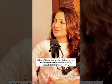 “He Took Divya Bharti’s Funeral Photos… But Couldn’t Stop Crying” #divyabharti