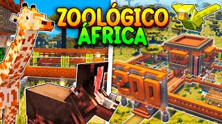 Construí un ZOOLÓGICO con ANIMALES de ÁFRICA en MINECRAFT 🦁🦒 by Garefcraft 16,513 views 2 months ago 21 minutes