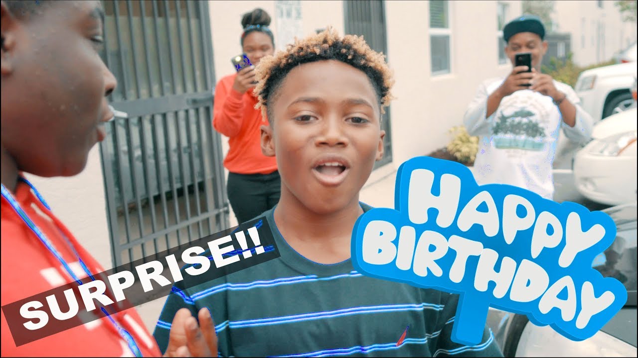 WE SURPRISED HIM!! || Birthday surprise - YouTube