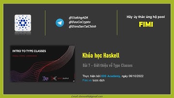 Bài 7 Giới thiệu về Type Classes