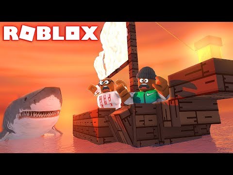 Attacked By The Megalodon In Roblox Roblox Shark Bite Youtube - shark knit roblox