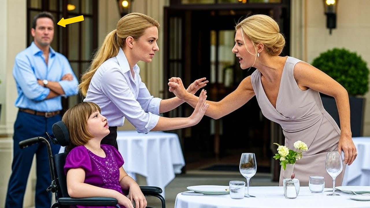 Un milliardaire surprend une serveuse en train de protéger sa fille handicapée…