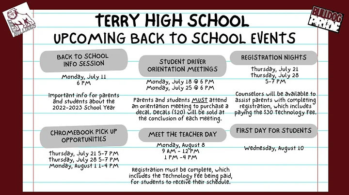 2022 THS Summer Info Video