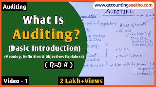 Auditing किसे कहते हैं? Auditing के Objectives क्या-क्या होते हैं? l Full Introduction (हिन्दी में)