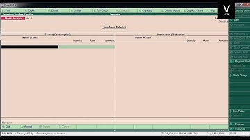 Tally ERP 9 Tamil Tutorial Part 18 Physical Stock Verification
